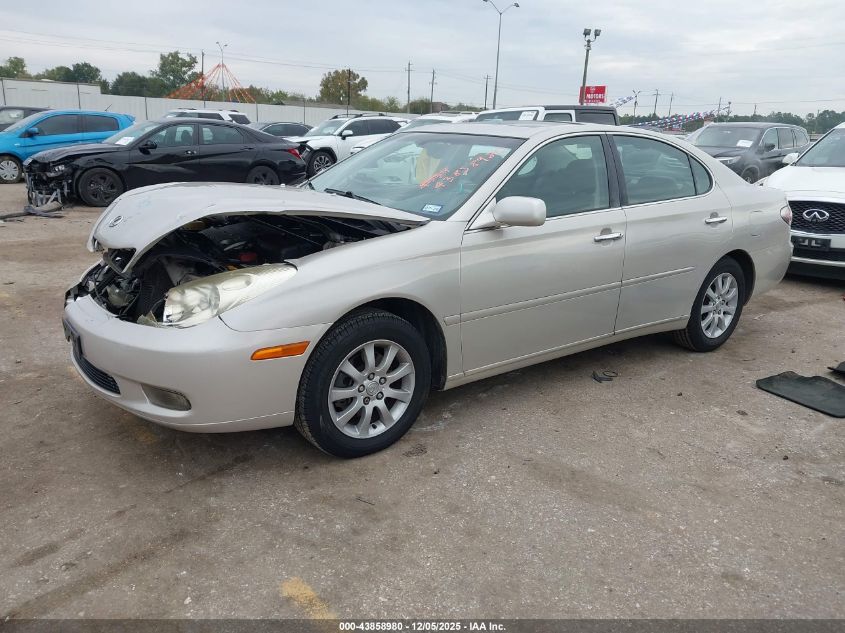 2004 Lexus Es 330 VIN: JTHBA30G540019457 Lot: 43858980