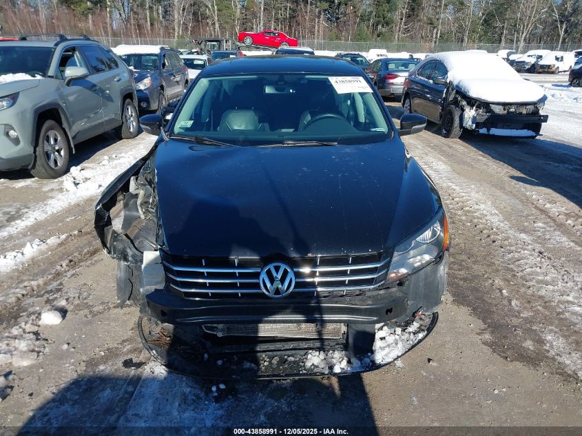2014 Volkswagen Passat 2.0L Tdi Sel Premium VIN: 1VWCN7A33EC005129 Lot: 43858991