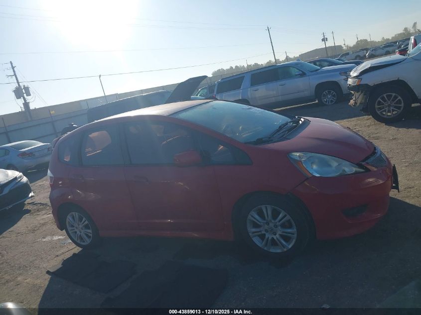 2010 Honda Fit Sport VIN: JHMGE8H40AC009401 Lot: 43859013