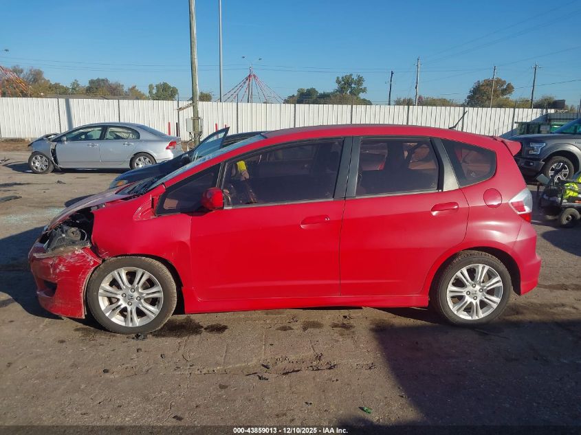2010 Honda Fit Sport VIN: JHMGE8H40AC009401 Lot: 43859013