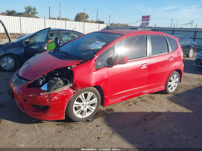 2010 Honda Fit Sport VIN: JHMGE8H40AC009401 Lot: 43859013