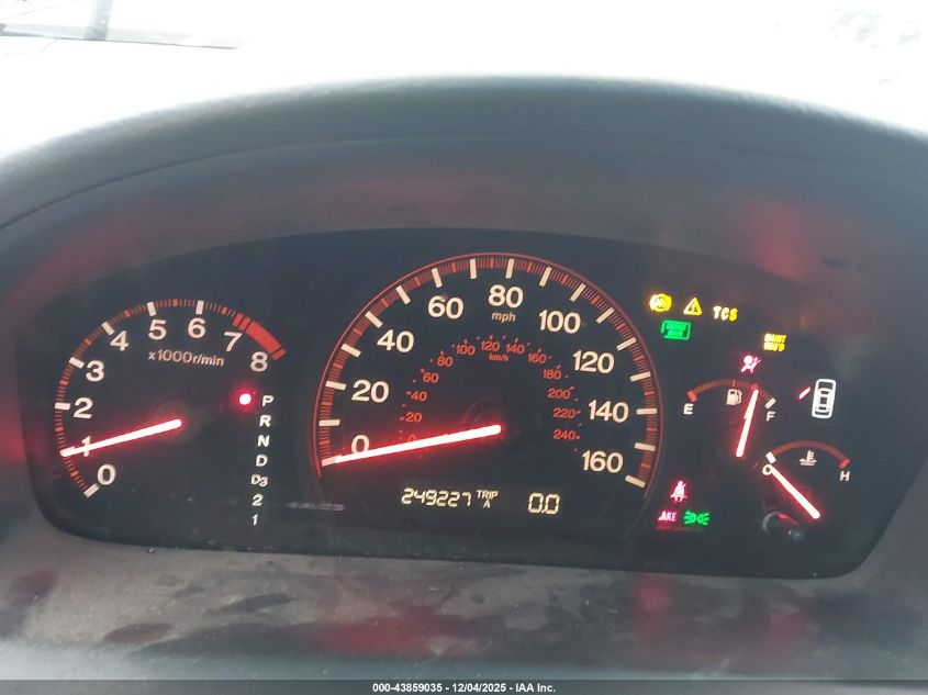 2005 Honda Accord 3.0 Ex VIN: 1HGCM827X5A001587 Lot: 43859035