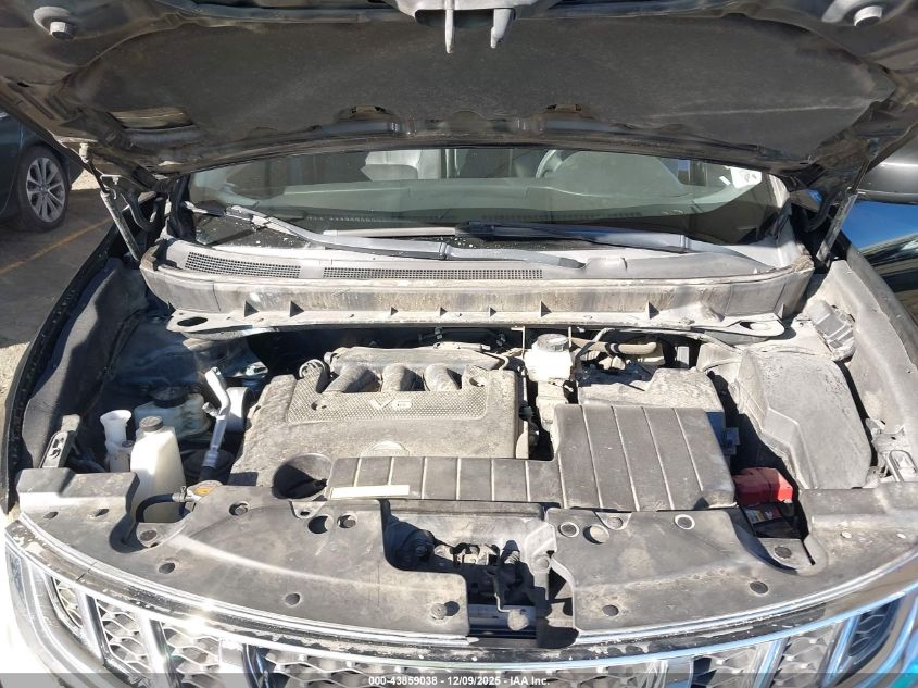 2014 Nissan Murano Sl VIN: JN8AZ1MW8EW533155 Lot: 43859038