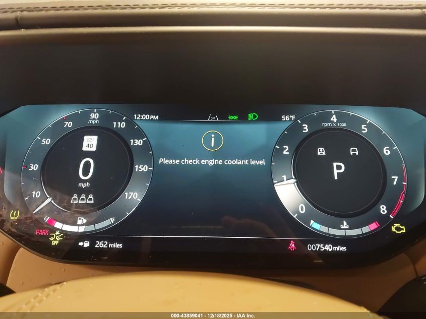 2025 Land Rover Range Rover Sport P530 Autobiography VIN: SAL119E90SA445955 Lot: 43859041