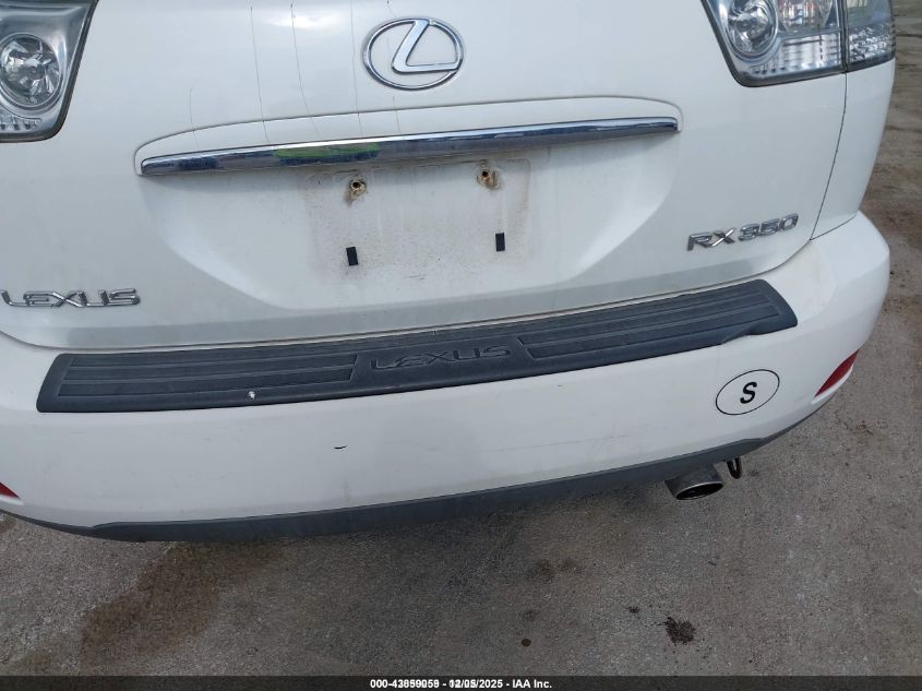 2008 Lexus Rx 350 VIN: 2T2HK31U48C089553 Lot: 43859059