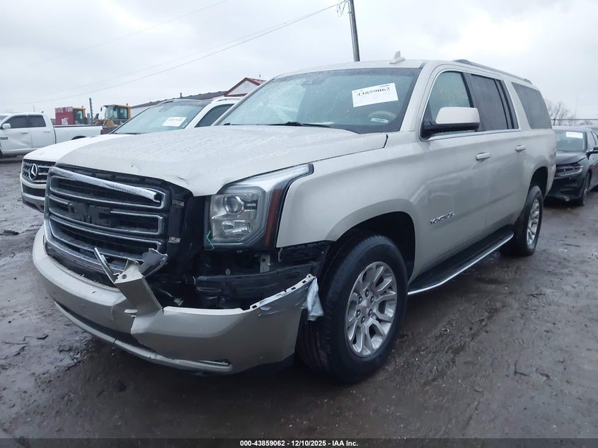 Vin: 1gks2gkc8hr181623, lot: 44354580, gmc yukon xl slt 20172