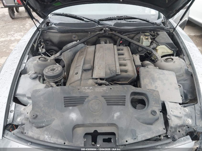 2003 BMW Z4 2.5I VIN: 4USBT33403LS43501 Lot: 43859064