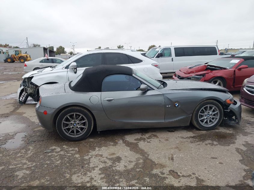 2003 BMW Z4 2.5I VIN: 4USBT33403LS43501 Lot: 43859064
