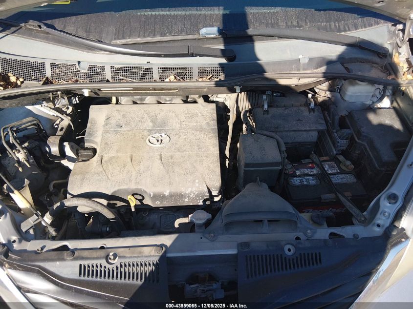 2011 Toyota Sienna Le V6 VIN: 5TDKK3DC8BS137356 Lot: 43859065