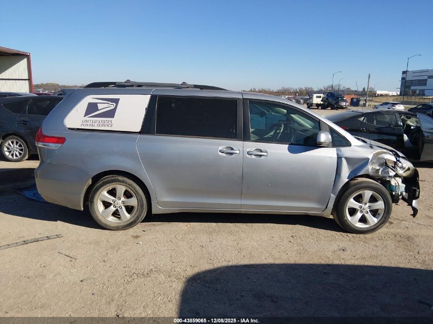 2011 Toyota Sienna Le V6 VIN: 5TDKK3DC8BS137356 Lot: 43859065
