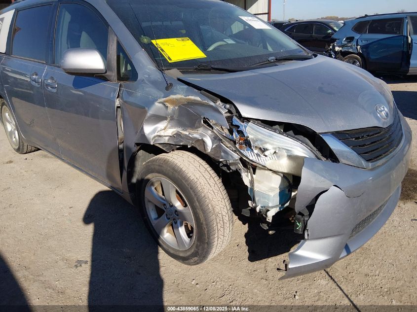 2011 Toyota Sienna Le V6 VIN: 5TDKK3DC8BS137356 Lot: 43859065