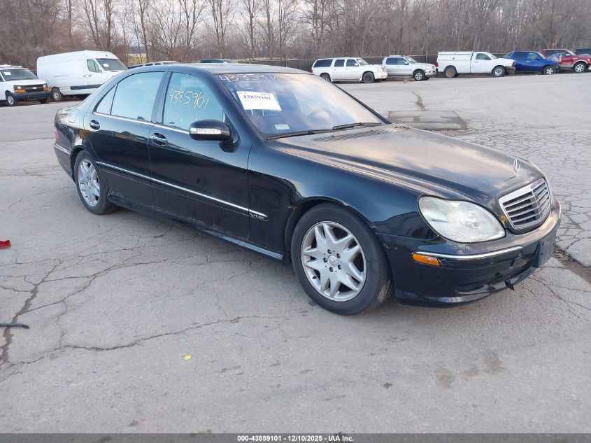 2002 Mercedes-Benz S 600 VIN: WDBNG78J52A246450 Lot: 43859101