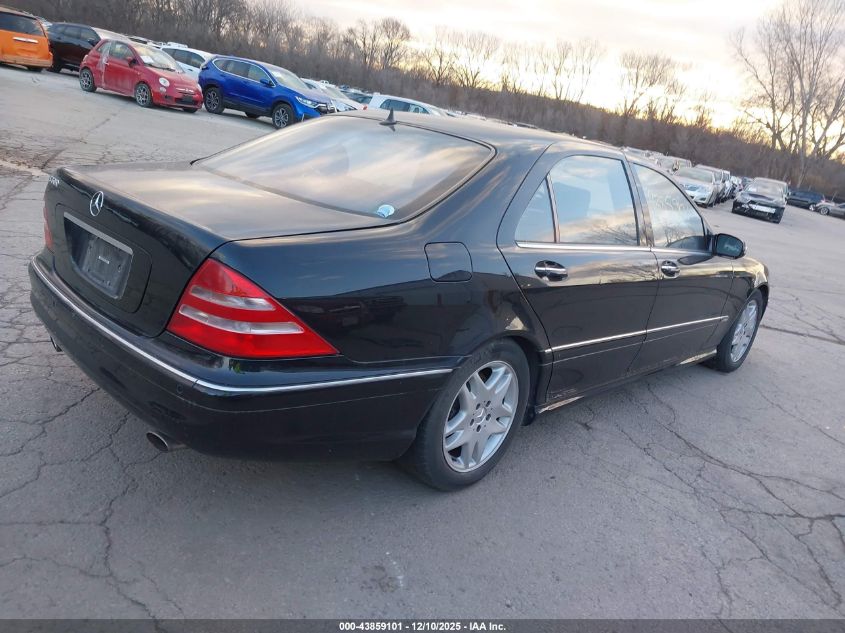 2002 Mercedes-Benz S 600 VIN: WDBNG78J52A246450 Lot: 43859101