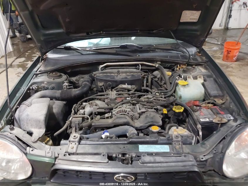 2002 Subaru Impreza 2.5Ts VIN: JF1GG65532G810403 Lot: 43859116