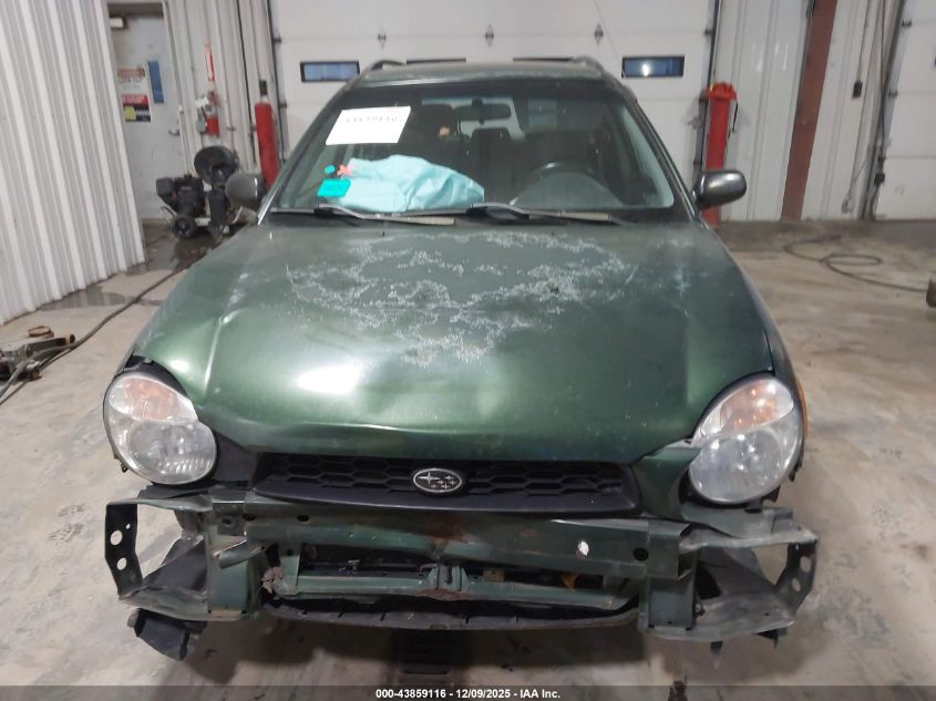 2002 Subaru Impreza 2.5Ts VIN: JF1GG65532G810403 Lot: 43859116