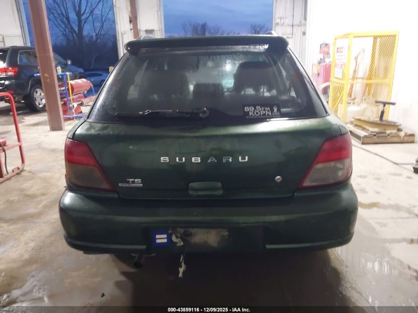 2002 Subaru Impreza 2.5Ts VIN: JF1GG65532G810403 Lot: 43859116