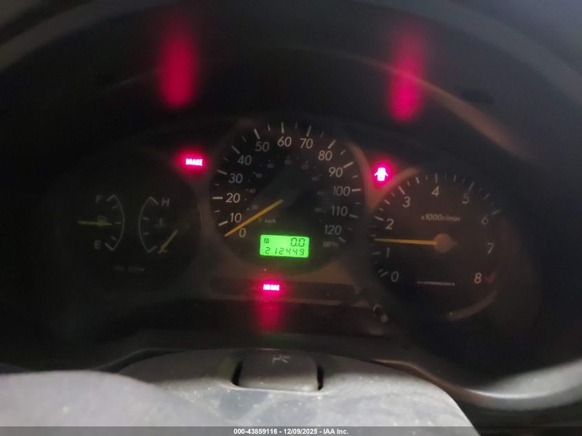 2002 Subaru Impreza 2.5Ts VIN: JF1GG65532G810403 Lot: 43859116