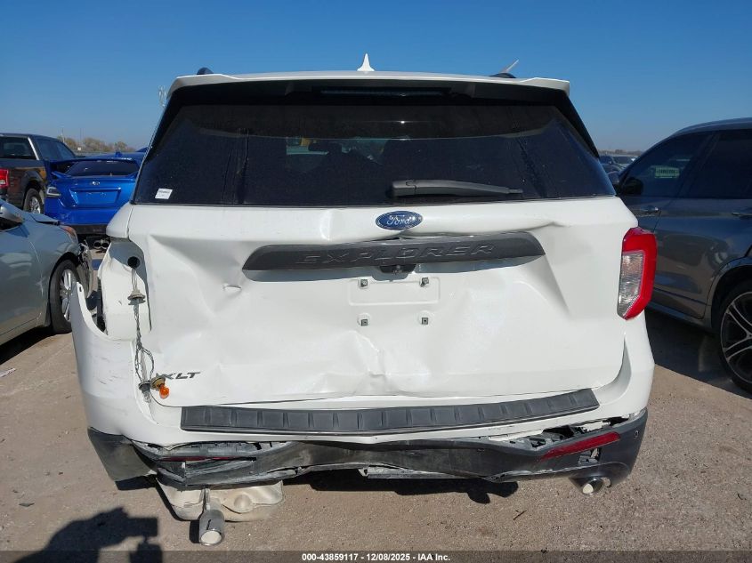 2022 Ford Explorer Xlt VIN: 1FMSK7DH5NGB66245 Lot: 43859117