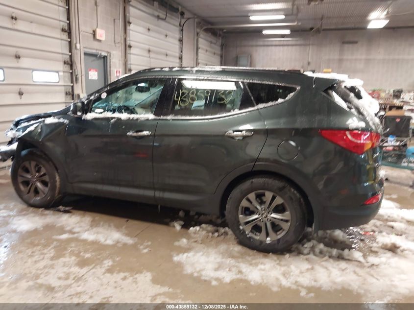 2013 Hyundai Santa Fe Sport VIN: 5XYZU3LB8DG035363 Lot: 43859132