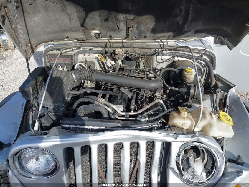 2005 Jeep Wrangler Unlimited VIN: 1J4FA44S25P302439 Lot: 43859151