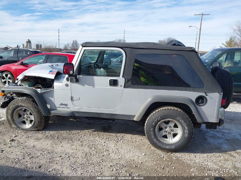 2005 Jeep Wrangler Unlimited VIN: 1J4FA44S25P302439 Lot: 43859151