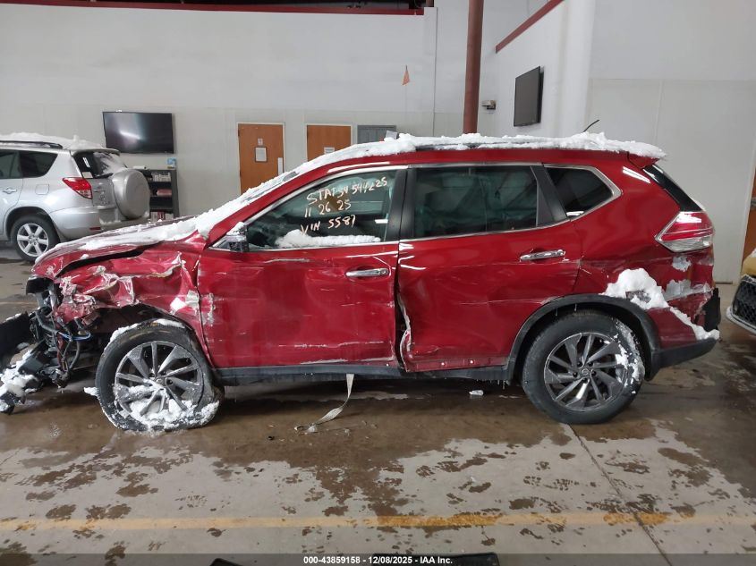2016 Nissan Rogue Sl VIN: 5N1AT2MVXGC835587 Lot: 43859158