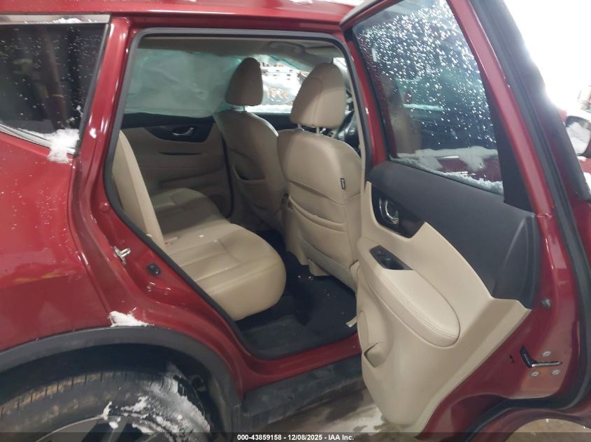 2016 Nissan Rogue Sl VIN: 5N1AT2MVXGC835587 Lot: 43859158