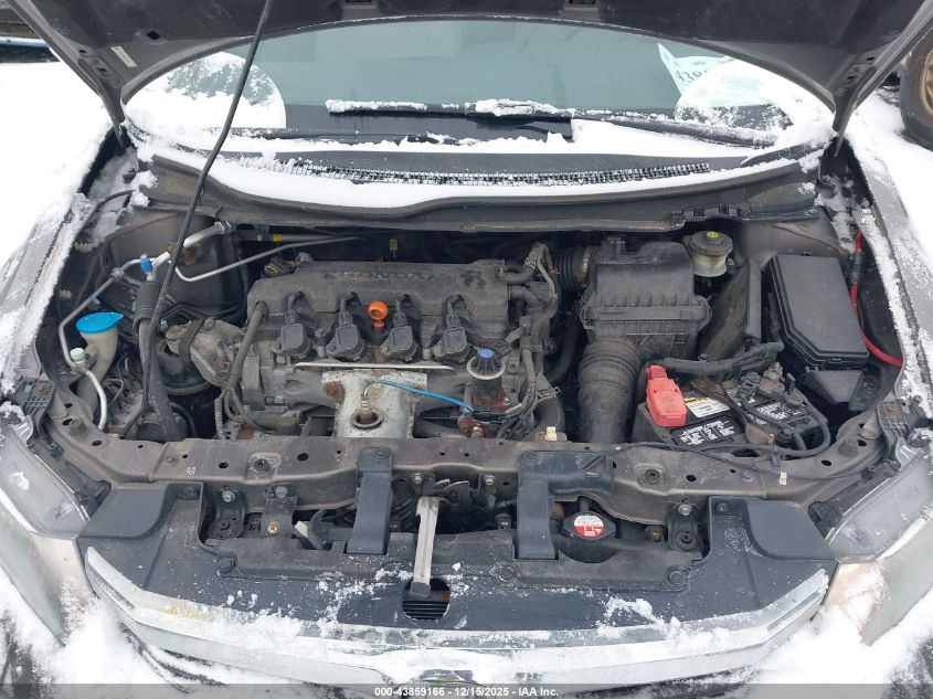 2012 Honda Civic Ex VIN: 19XFB2F86CE079148 Lot: 43859166