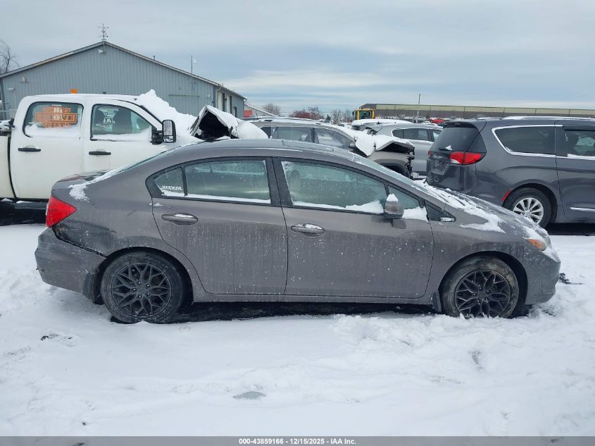 2012 Honda Civic Ex VIN: 19XFB2F86CE079148 Lot: 43859166