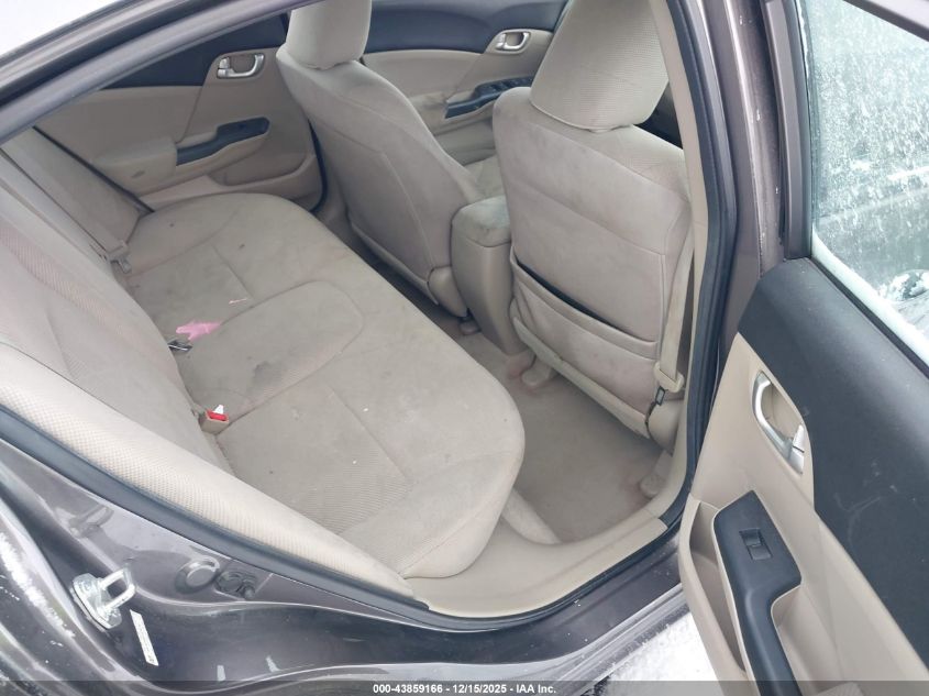 2012 Honda Civic Ex VIN: 19XFB2F86CE079148 Lot: 43859166