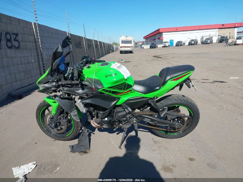 2023 Kawasaki Ex650 P VIN: ML5EXEP16PDAA0299 Lot: 43859175