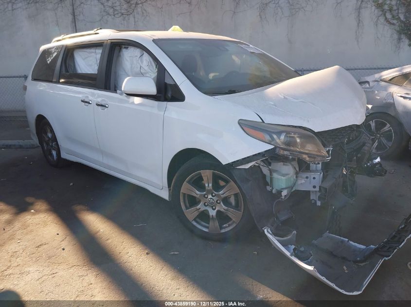 TOYOTA SIENNA SE 8 PASSENGER