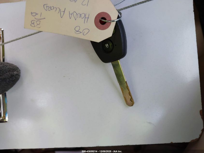 2008 Honda Accord 2.4 Ex-L VIN: 1HGCP26808A107591 Lot: 43859214