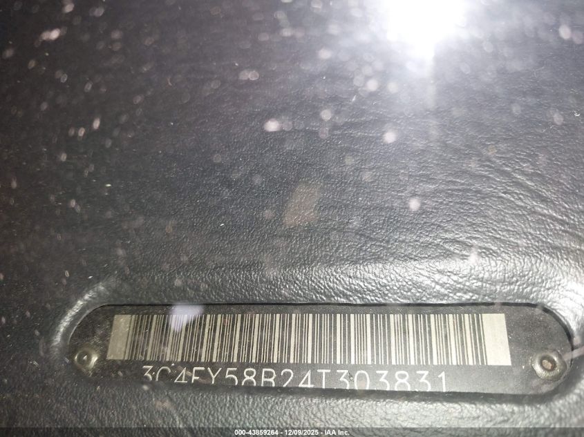 2004 Chrysler Pt Cruiser Touring VIN: 3C4FY58B24T303831 Lot: 43859264