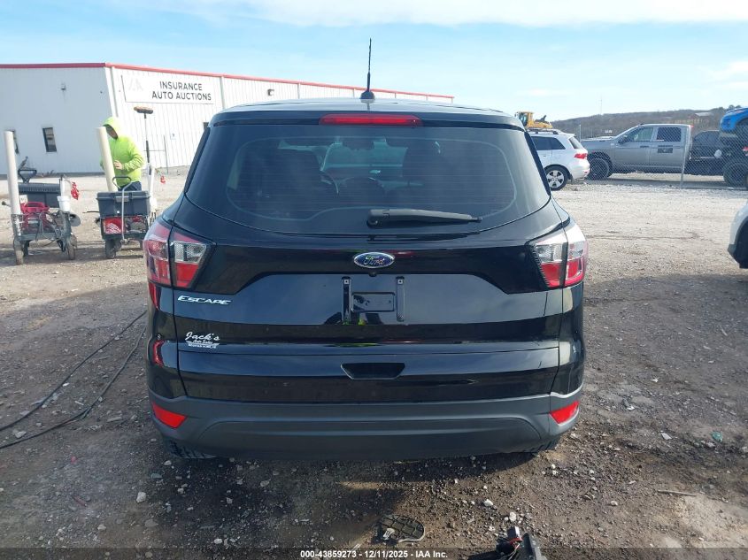 2017 Ford Escape S VIN: 1FMCU0F75HUD24633 Lot: 43859273