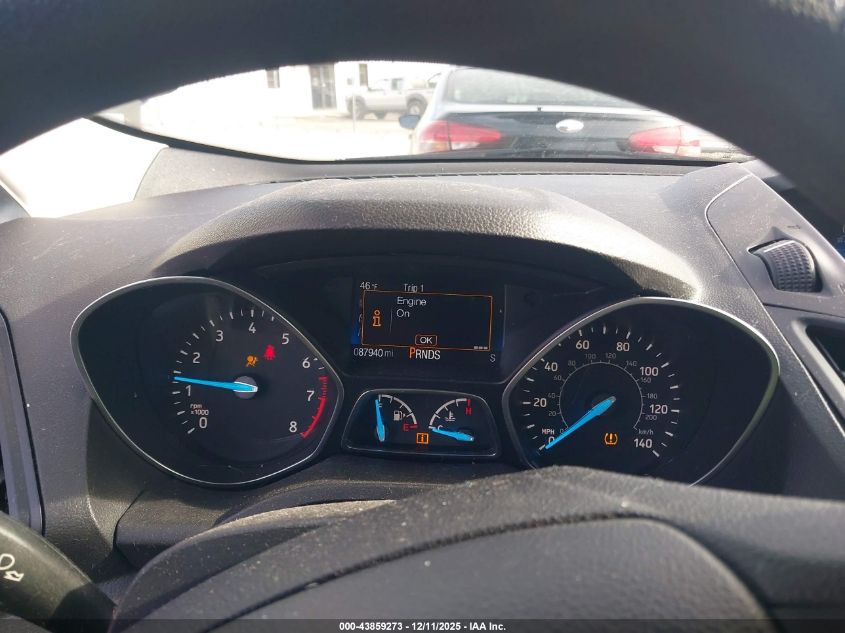 2017 Ford Escape S VIN: 1FMCU0F75HUD24633 Lot: 43859273