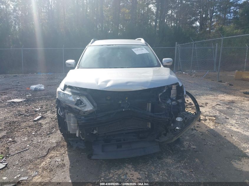 2017 Nissan Rogue Sv VIN: KNMAT2MT3HP516996 Lot: 43859285