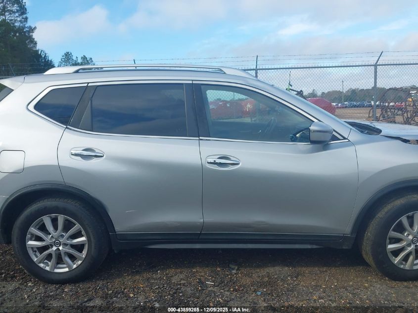 2017 Nissan Rogue Sv VIN: KNMAT2MT3HP516996 Lot: 43859285