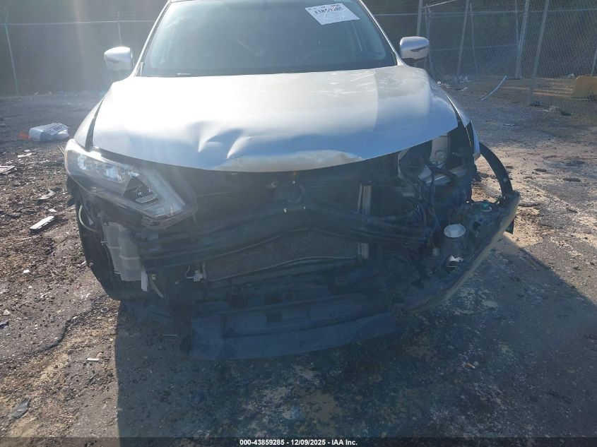 2017 Nissan Rogue Sv VIN: KNMAT2MT3HP516996 Lot: 43859285