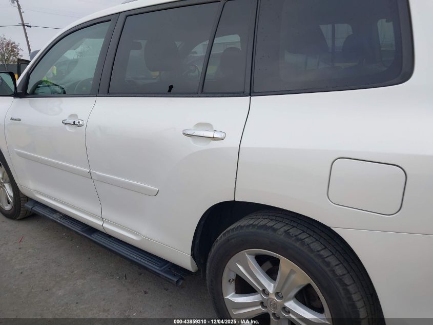 2009 Toyota Highlander Limited VIN: JTEDS42A092092734 Lot: 43859310