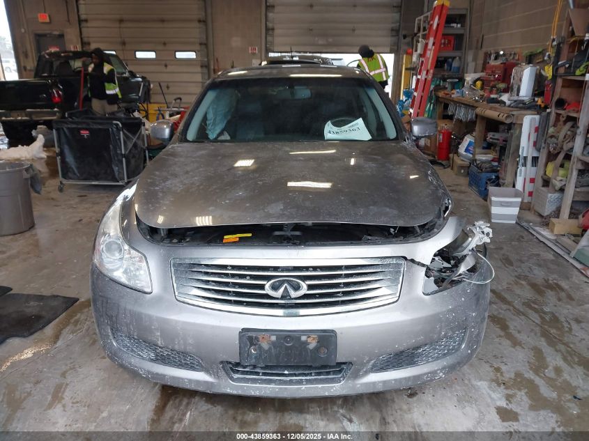 2007 Infiniti G35X VIN: JNKBV61F97M801639 Lot: 43859363