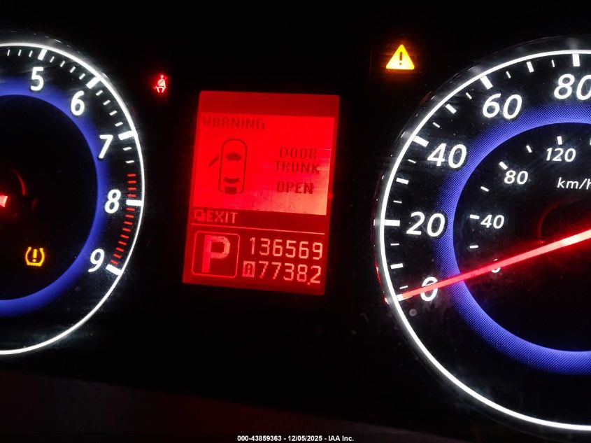 2007 Infiniti G35X VIN: JNKBV61F97M801639 Lot: 43859363