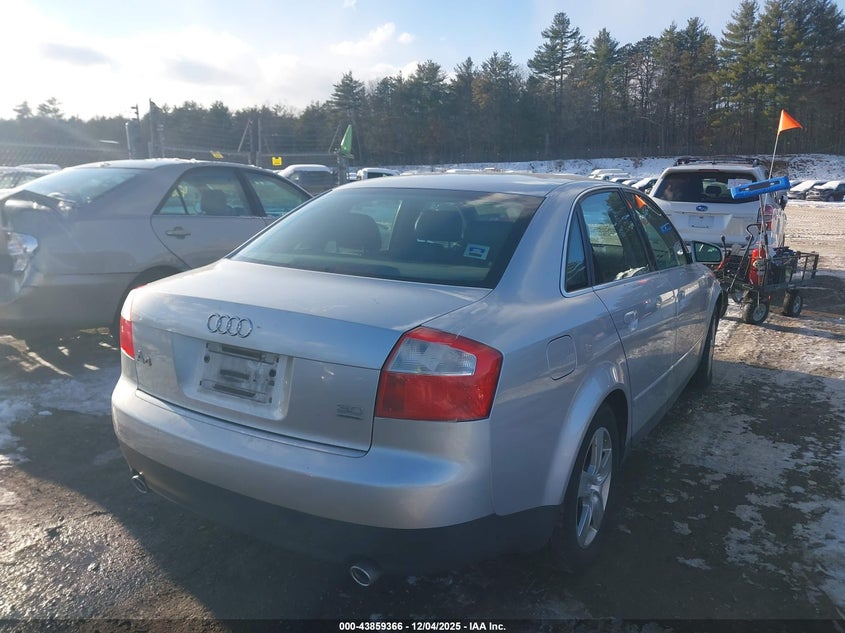 WAULT68EX2A135617 2002 AUDI A4 photo no. 4