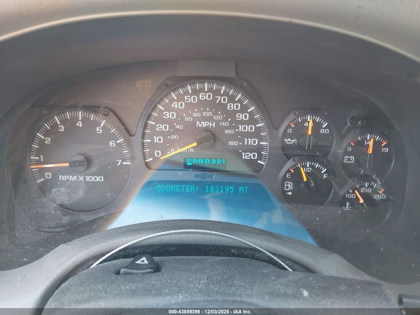 2002 Chevrolet Trailblazer Lt VIN: 1GNDT13SX22113206 Lot: 43859398