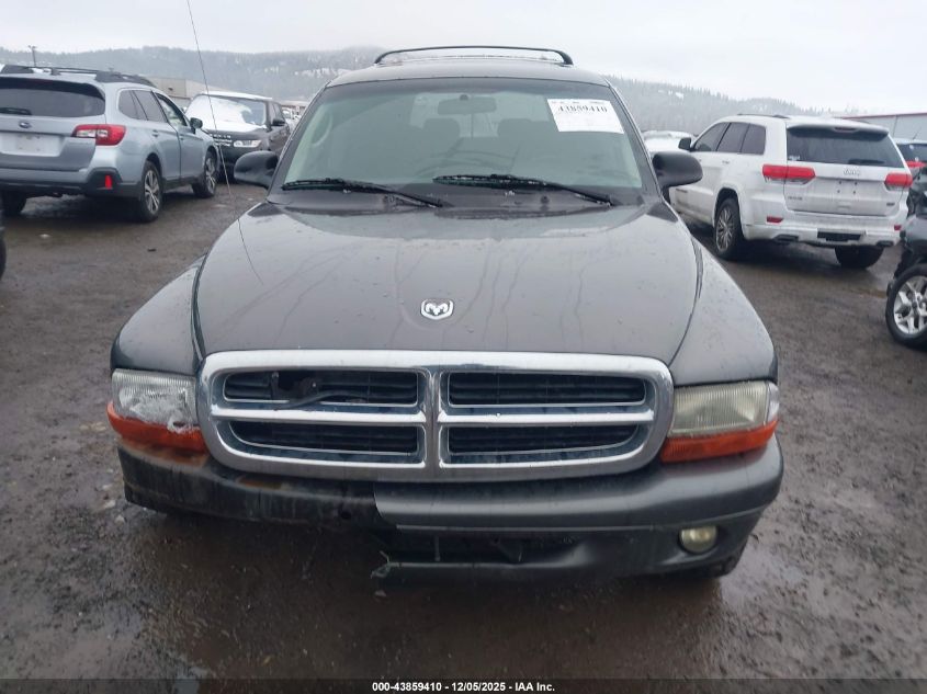 2002 Dodge Durango Slt VIN: 1B4HS48Z02F219870 Lot: 43859410