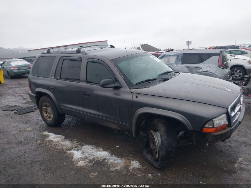2002 Dodge Durango Slt VIN: 1B4HS48Z02F219870 Lot: 43859410