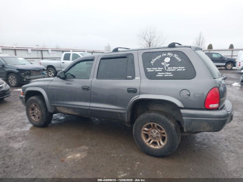 2002 Dodge Durango Slt VIN: 1B4HS48Z02F219870 Lot: 43859410