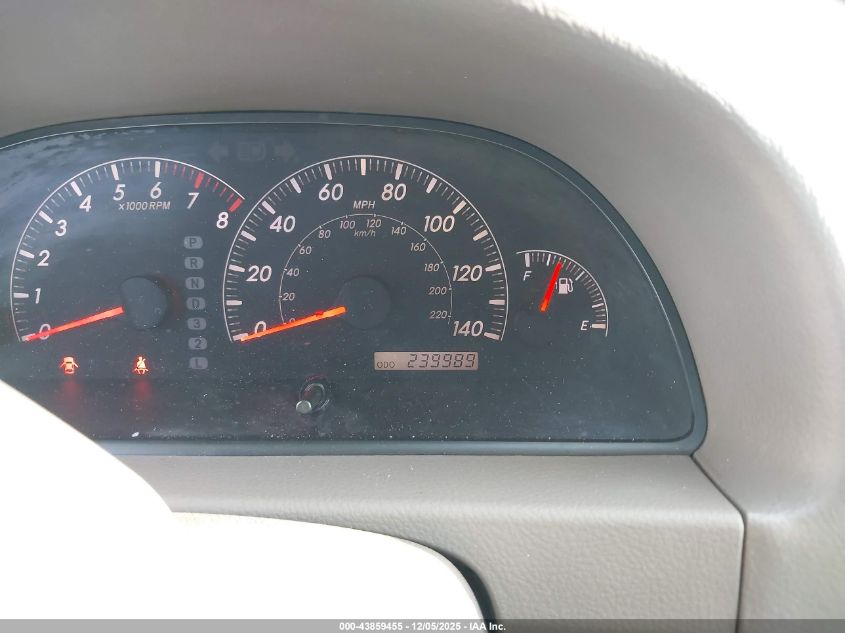 2005 Toyota Camry Xle VIN: 4T1BE32K05U076694 Lot: 43859455