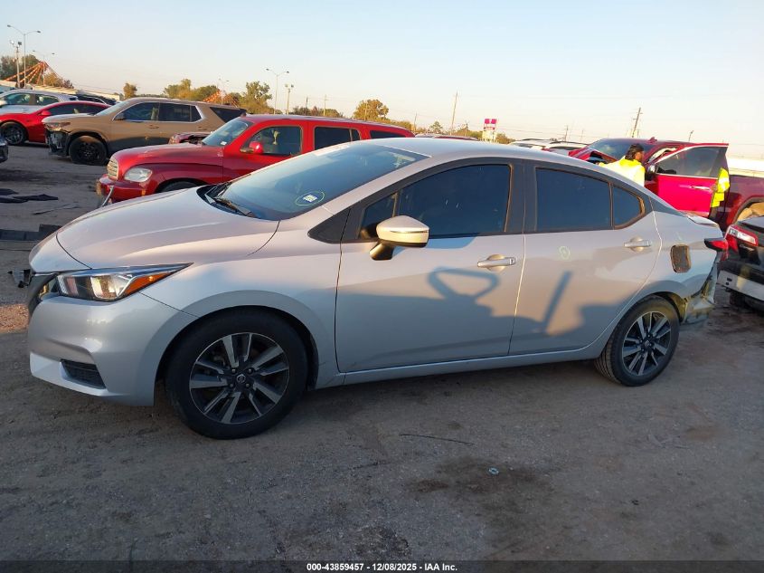 2021 Nissan Versa Sv Xtronic Cvt VIN: 3N1CN8EV7ML861317 Lot: 43859457