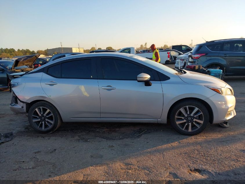 2021 Nissan Versa Sv Xtronic Cvt VIN: 3N1CN8EV7ML861317 Lot: 43859457